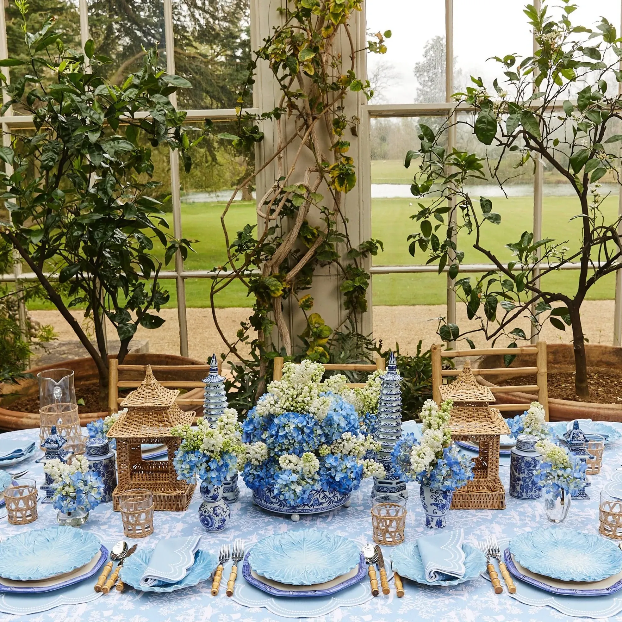 Chinoiserie Porcelain Pagoda|Mrs. Alice Discount