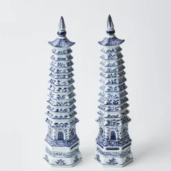 Chinoiserie Porcelain Pagoda|Mrs. Alice Discount