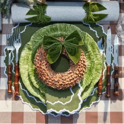 Chocolate Gingham Tablecloth|Mrs. Alice Online