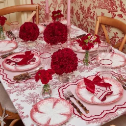 Claudette Toile Tablecloth|Mrs. Alice Outlet