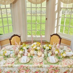 Dahlia Garland Dinner & Starter Plates (Set Of 8)|Mrs. Alice Sale