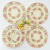 Dahlia Garland Dinner Plate (Set Of 4)|Mrs. Alice Online