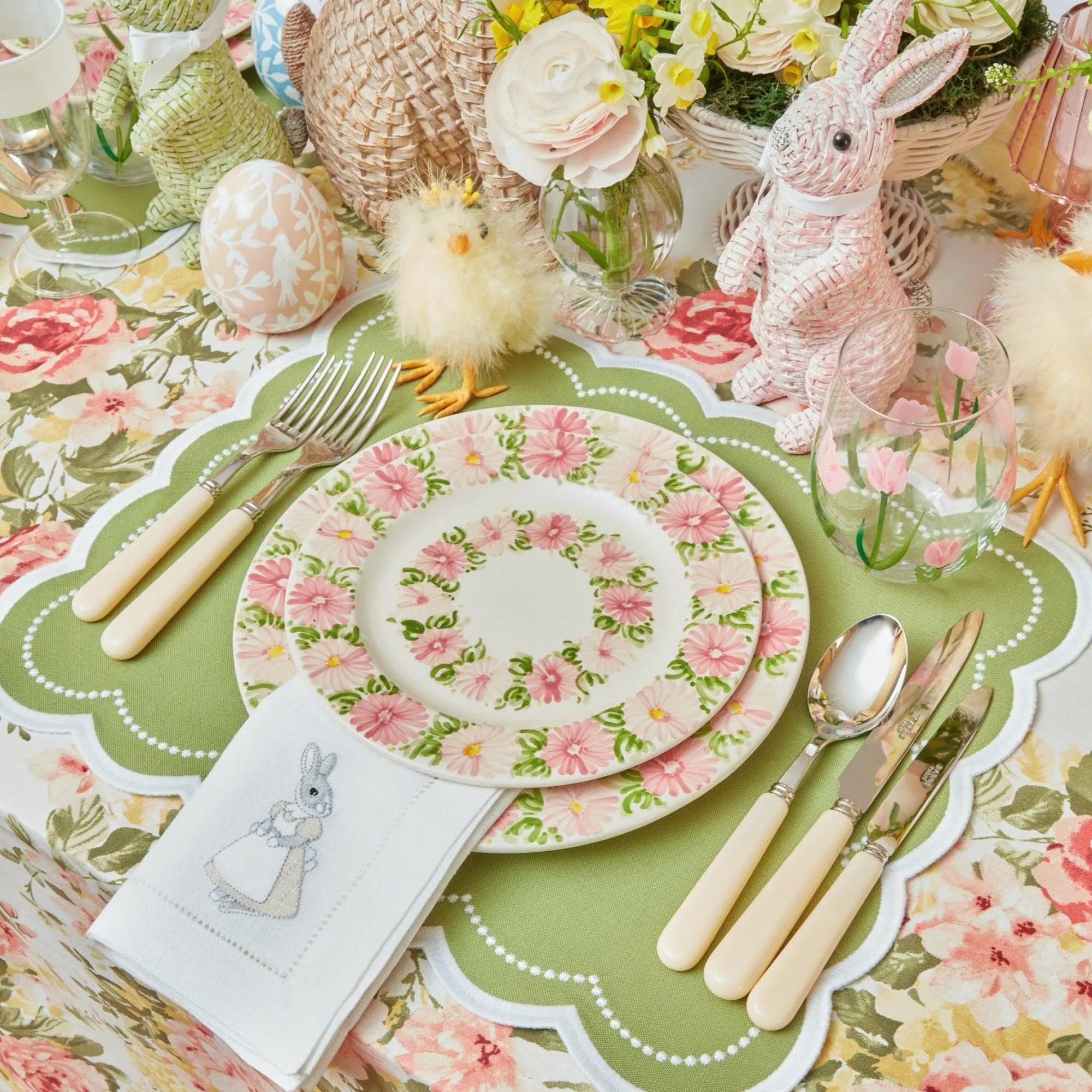 Dahlia Starter Plates (Set Of 4)|Mrs. Alice Discount