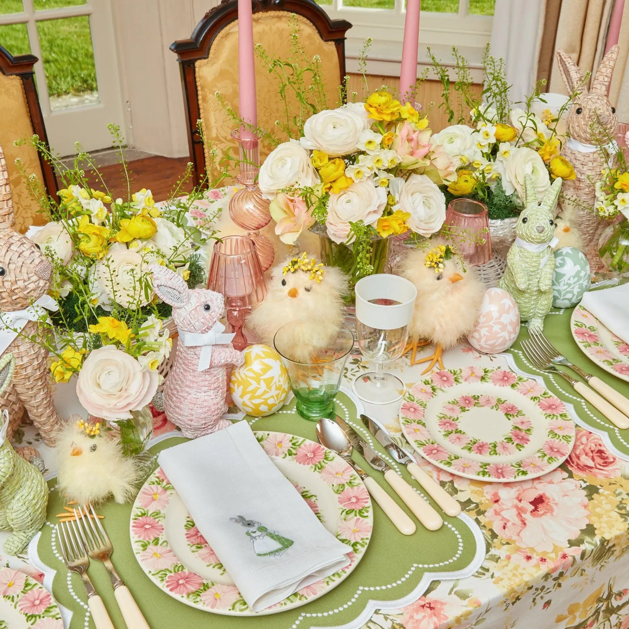 Dahlia Starter Plates (Set Of 4)|Mrs. Alice Discount