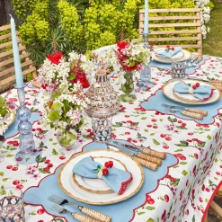 Delphine Blue Candle Holders (Pair)|Mrs. Alice Discount