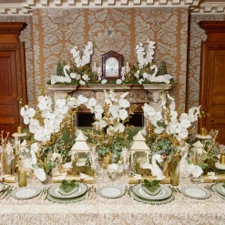 Dotty Gold Candle Holder (Pair)|Mrs. Alice Outlet