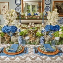 Dusty Blue Candles (Set Of 8)|Mrs. Alice Sale