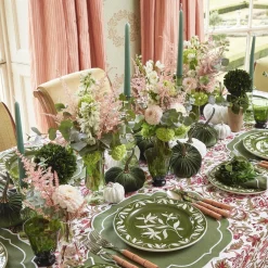 Dusty Green Candles (Set Of 8)|Mrs. Alice Outlet