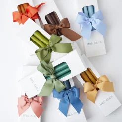 Dusty Green Candles (Set Of 8)|Mrs. Alice Outlet