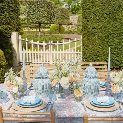 Edie Blue Coral Napkins (Set Of 4)|Mrs. Alice Outlet