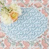Edie Blue Coral Placemats (Set Of 4)|Mrs. Alice Sale