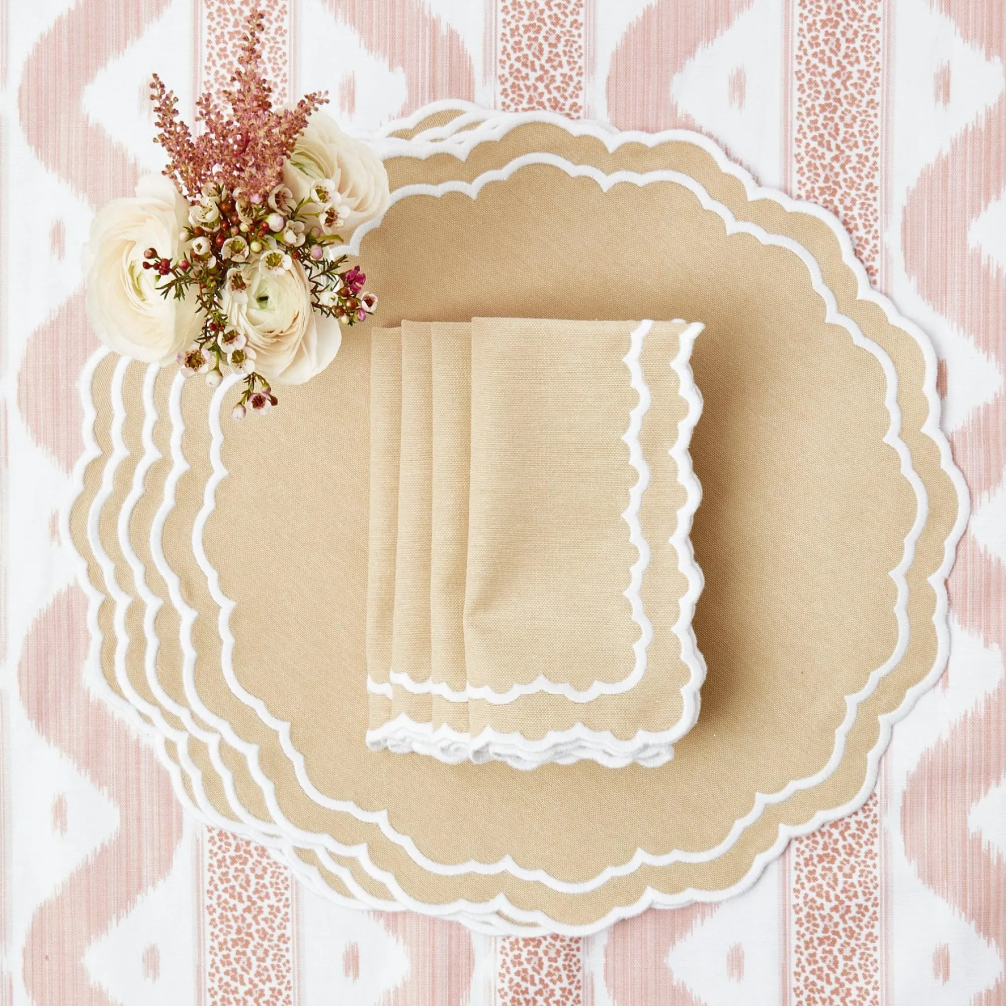 Edith Sand Napkins (Set Of 4)|Mrs. Alice Best