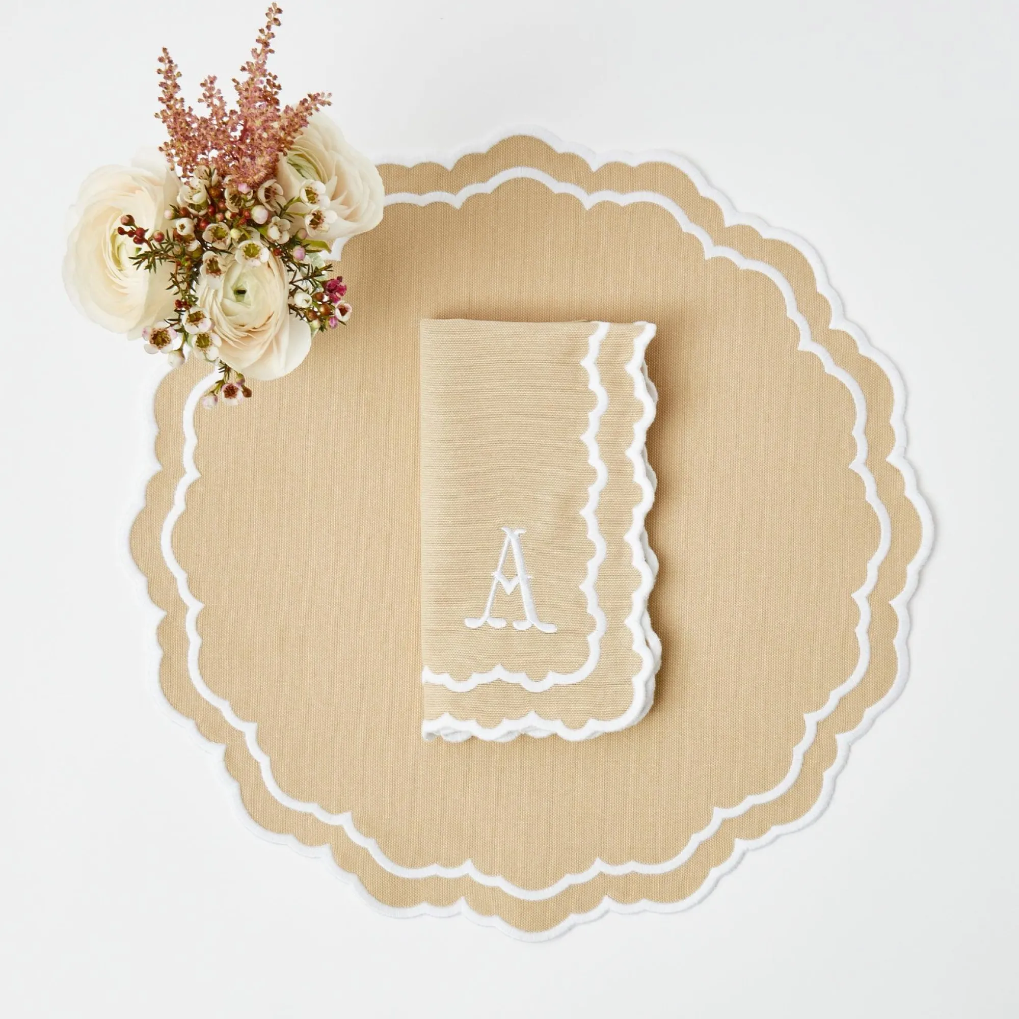 Edith Sand Placemats (Set Of 4)|Mrs. Alice