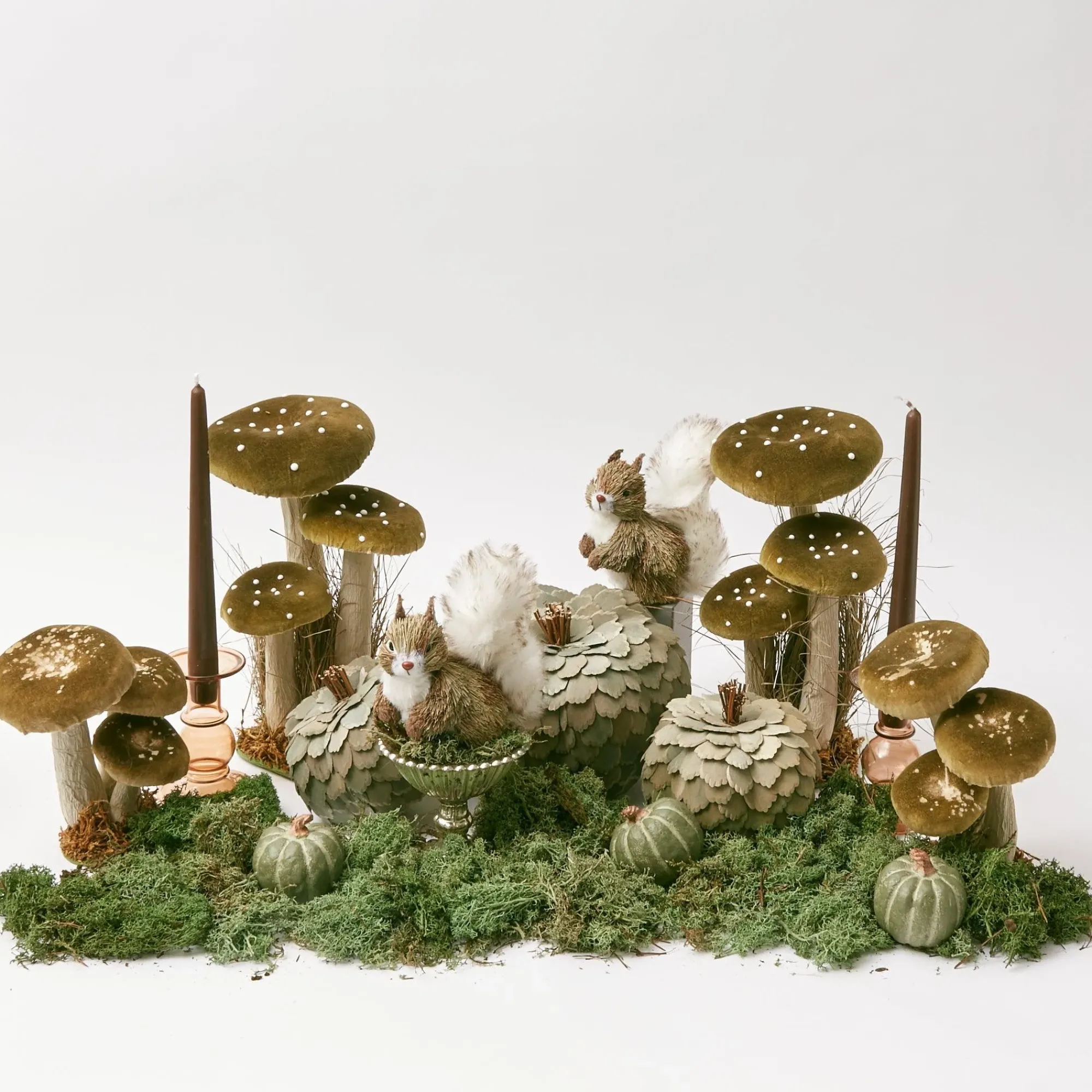 Elise Small Amber Candle Holder (Pair)|Mrs. Alice Sale