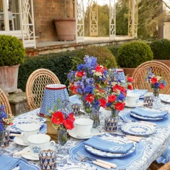 Elizabeth Garland Dinner & Starter Plates (Set Of 8)|Mrs. Alice New