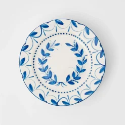 Elizabeth Garland Dinner & Starter Plates (Set Of 8)|Mrs. Alice