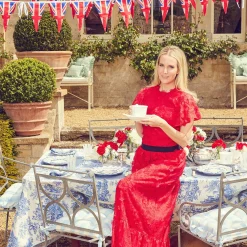 Elizabeth Garland Dinner Plates (Set Of 4)|Mrs. Alice Outlet