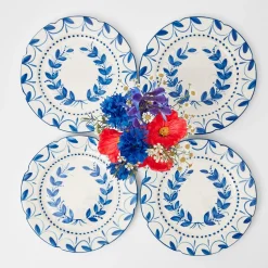 Elizabeth Garland Starter Plates (Set Of 4)|Mrs. Alice Online