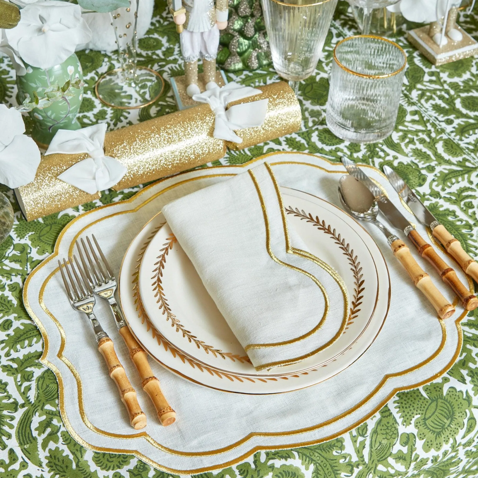 Eloise Gold Napkins (Set Of 4)|Mrs. Alice New