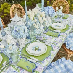 Eloise Green And Blue Napkins (Set Of 4)|Mrs. Alice Clearance