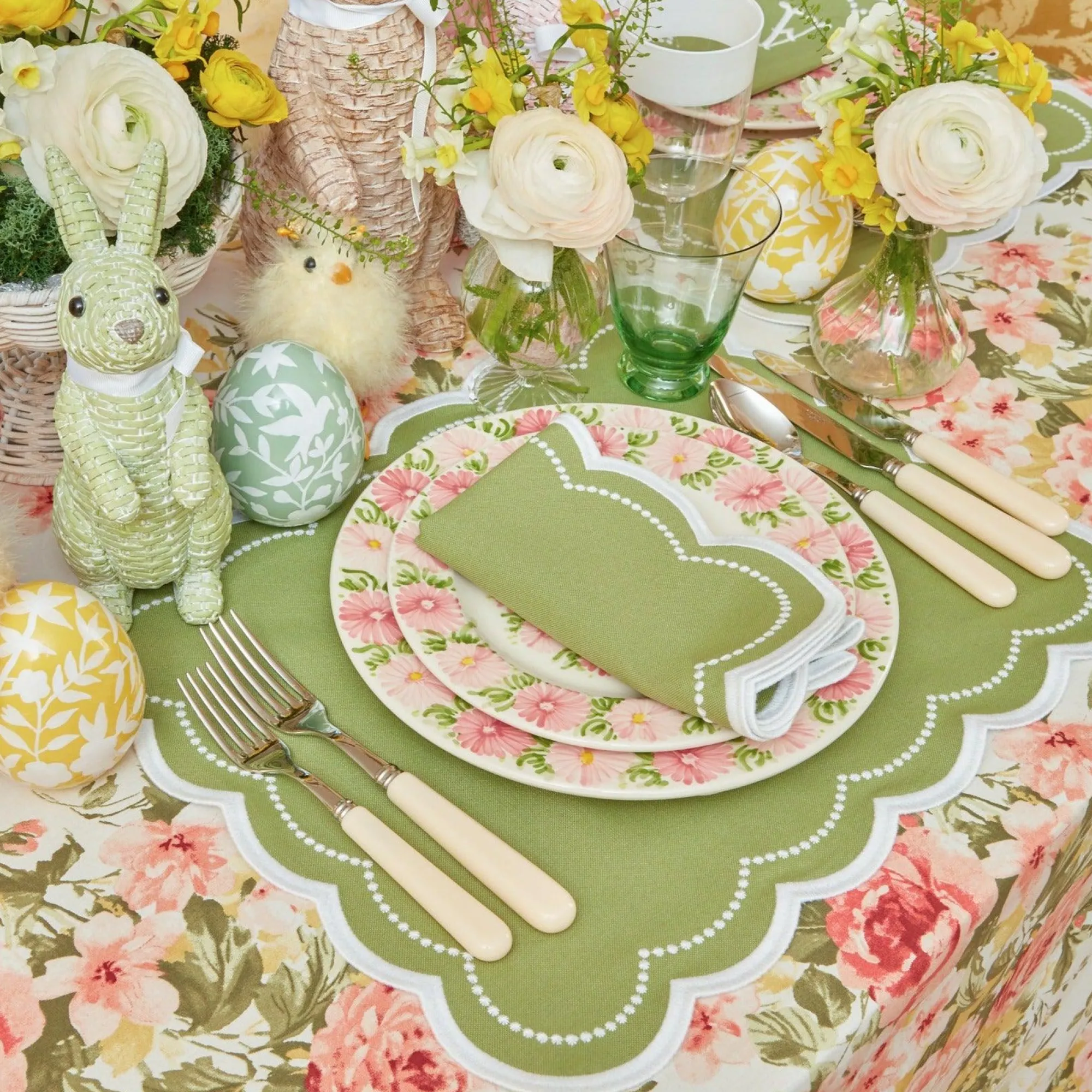 Elsa Green Napkins (Set Of 4)|Mrs. Alice New