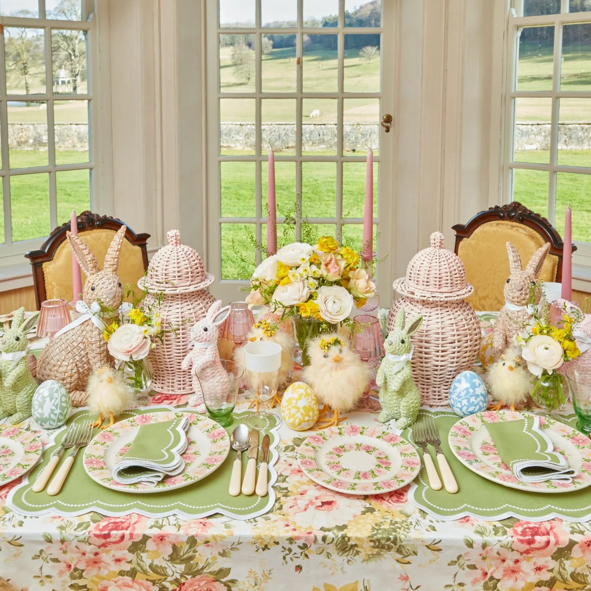 Elsa Green Napkins (Set Of 4)|Mrs. Alice New