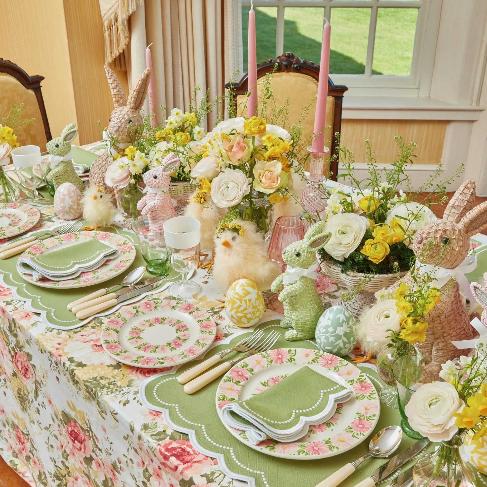 Elsa Green Napkins (Set Of 4)|Mrs. Alice New