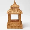 Extra Large Natural Rattan Pagoda Lantern|Mrs. Alice Sale