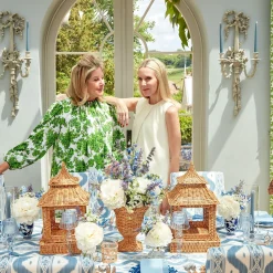 Extra Large Natural Rattan Pagoda Lantern|Mrs. Alice Sale