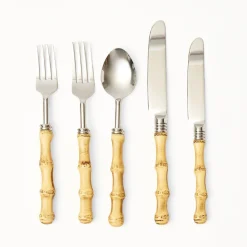Faux Bamboo Cutlery (5 Piece)|Mrs. Alice Discount