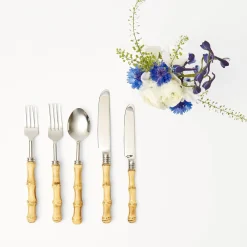 Faux Bamboo Cutlery (5 Piece)|Mrs. Alice Discount