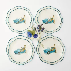 Fiat Jolly Dinner & Starter Plates (Set Of 8)|Mrs. Alice Discount