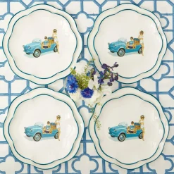 Fiat Jolly Dinner & Starter Plates (Set Of 8)|Mrs. Alice Online