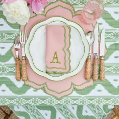 Fleur Pink Napkins (Set Of 4)|Mrs. Alice Outlet