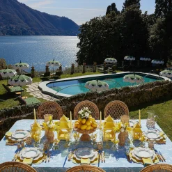 Fleur Yellow Napkins (Set Of 4)|Mrs. Alice Discount