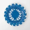 French Blue Garland Dinner Plate|Mrs. Alice Outlet