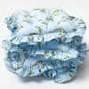 Frilled Lily Of The Valley Seat Pad Cushion (Set Of 4)|Mrs. Alice Hot