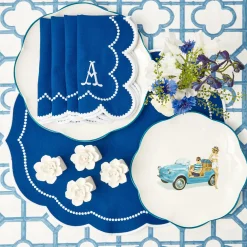 Gabrielle Blue Placemats (Set Of 4)|Mrs. Alice Outlet