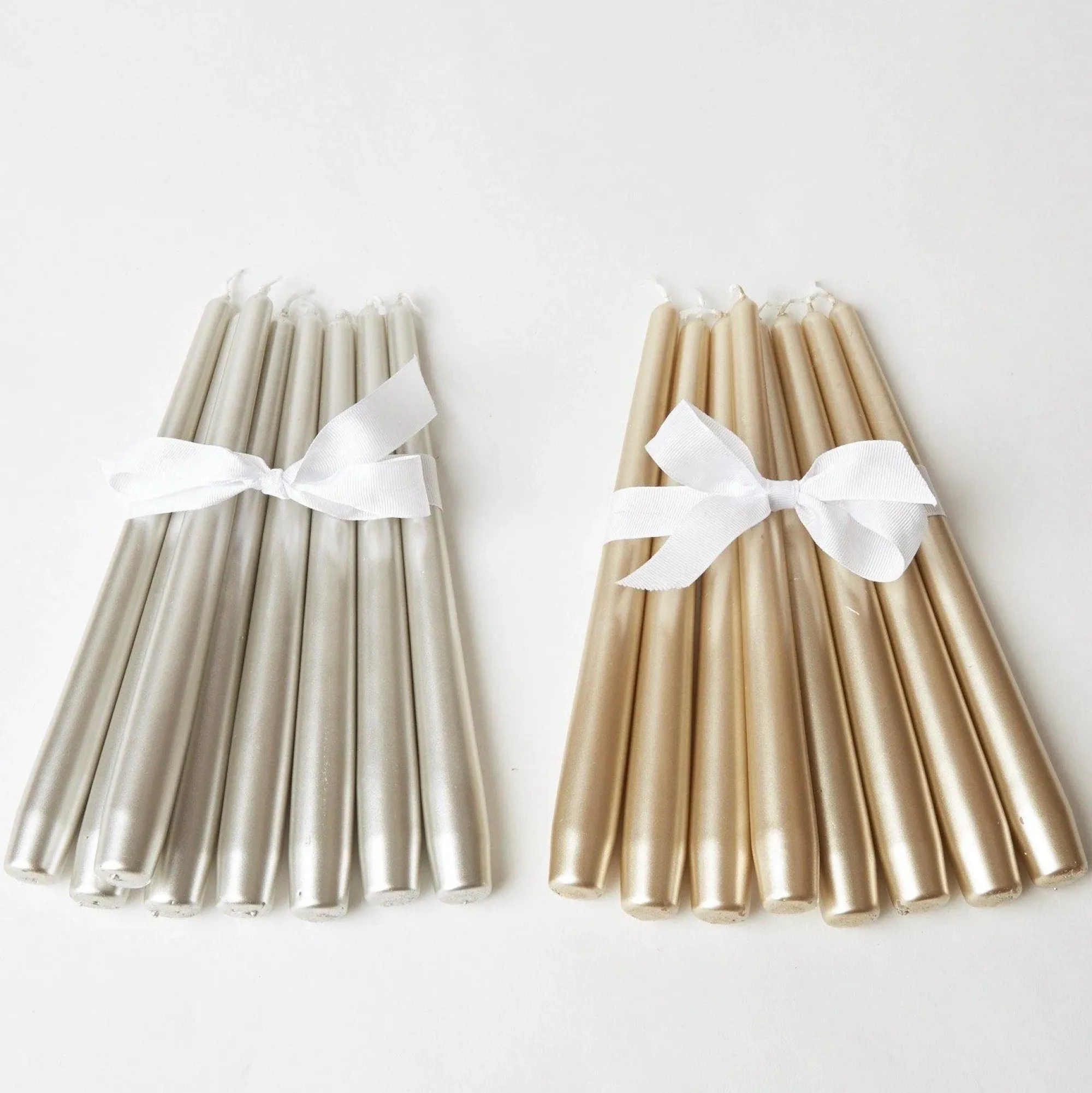 Gold Candles (Set Of 8)|Mrs. Alice Discount