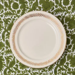 Gold Garland Dinner Plate|Mrs. Alice Outlet