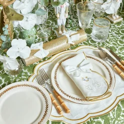 Gold Garland Starter Plate|Mrs. Alice Sale