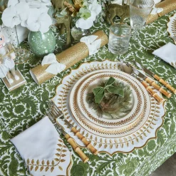 Gold Garland Starter Plate|Mrs. Alice Sale