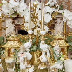 Gold Rattan Pagoda Lantern|Mrs. Alice Outlet