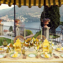 Green & Yellow Parrot Candlescape|Mrs. Alice Clearance