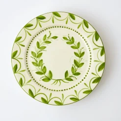 Green Garland Dinner Plates (Set Of 4)|Mrs. Alice Sale