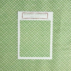 Green Lotus Flower Fabric|Mrs. Alice Clearance