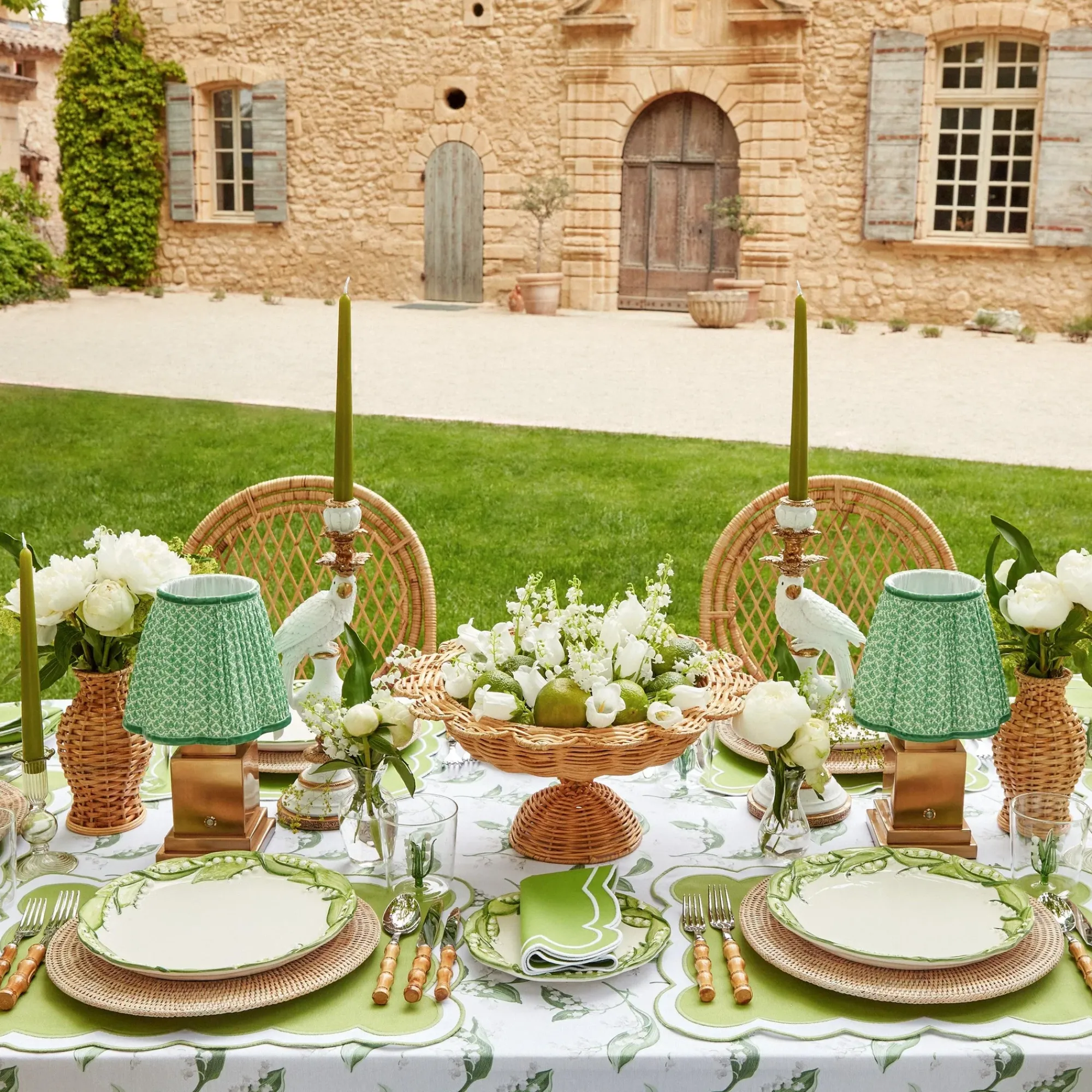 Green Lotus Lampshade|Mrs. Alice Discount