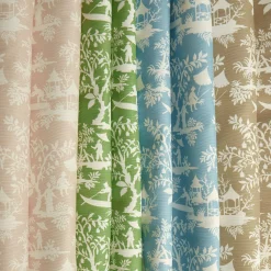 Green Pagoda Garden Fabric|Mrs. Alice Discount