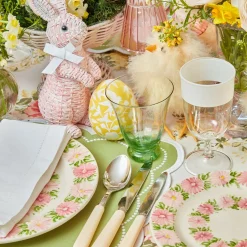 Green Tulip Water Glass (Set Of 4)|Mrs. Alice Sale