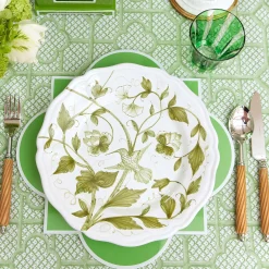 Hand Painted Hummingbird Dinner Plate|Mrs. Alice Hot